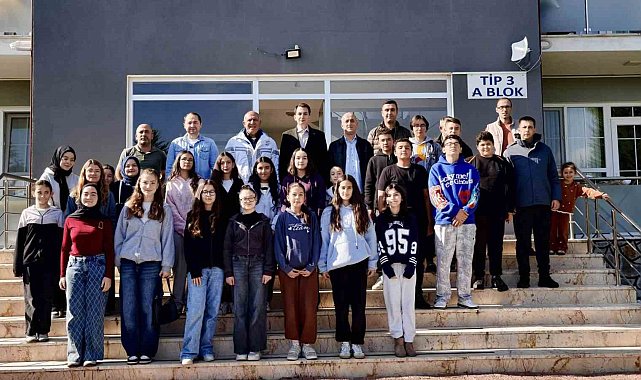 Hisarcık'ta LGS öğrencilerine moral desteği