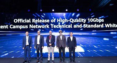 HNS 2026 | Huawei ve sektör kuruluşları, Avrupa'da yüksek kaliteli 10 Gbps Akıllı Kampüs Ağı Teknik ve Standart Beyaz kitabını yayınladı
