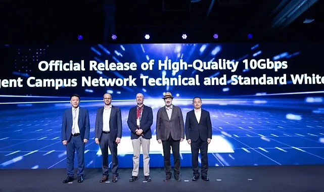 HNS 2026 | Huawei ve sektör kuruluşları, Avrupa'da yüksek kaliteli 10 Gbps Akıllı Kampüs Ağı Teknik ve Standart Beyaz kitabını yayınladı