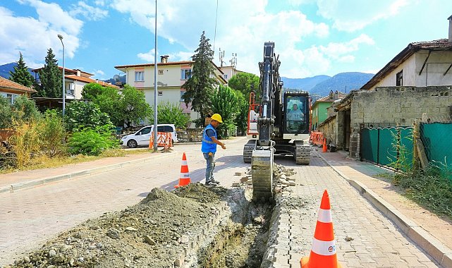 Honaz'da asbestli borular devre dışı bırakılıyor