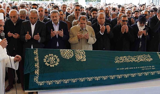 İbrahim Hatipoğlu'nun babası Münir Mustafa Hatipoğlu son yolculuğuna uğurlandı