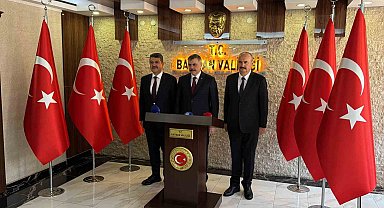 İçişleri Bakanı Çiftçi, Batman Valiliğini ziyaret etti