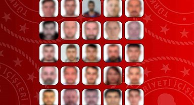 İçişleri Bakanlığı: "Kırmızı bültenle aranan 33, ulusal seviyede aranan 30 suçlu ülkemize geri getirildi"