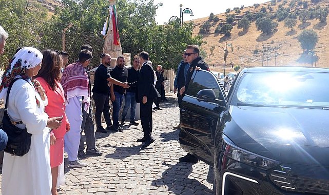 İdil Kaymakamı Adıgüzel, Ezidi vatandaşların Cema Bayramı coşkusuna ortak oldu