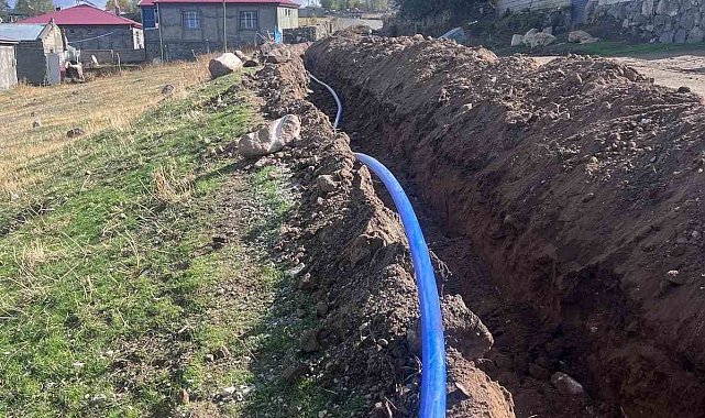 Iğdır'da içme suyu altyapısı güçlendiriliyor