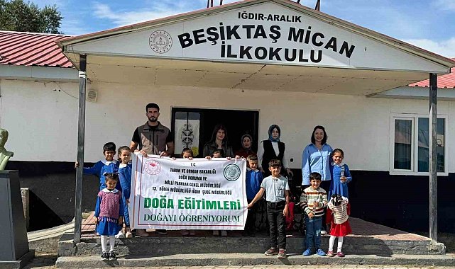 Iğdır'da öğrencilere tabiat ve biyoçeşitlilik eğitimi