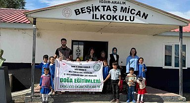 Iğdır'da öğrencilere tabiat ve biyoçeşitlilik eğitimi