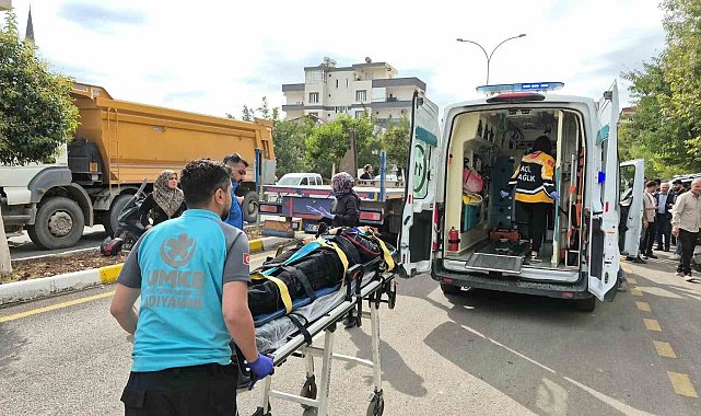 İki motosiklet çarpıştı: 1 yaralı