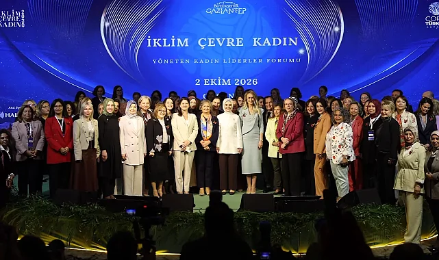 İklim, bilim ve kadın liderliği Gaziantep'te buluştu
