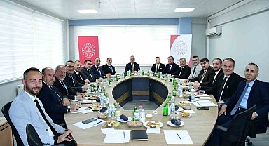 İlçe Milli Eğitim Müdürleri İnönü'de bir araya geldi