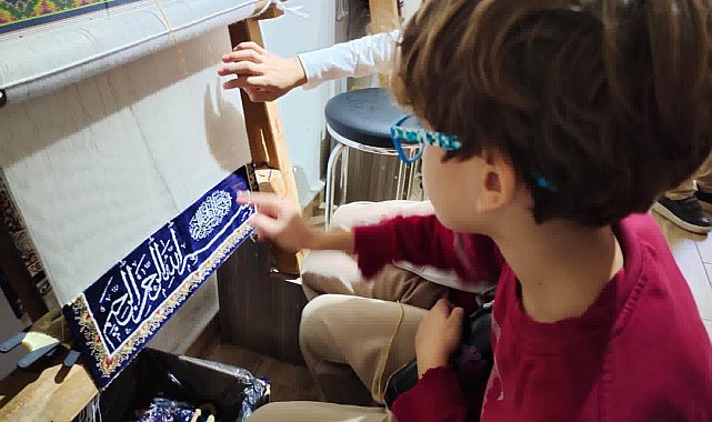 İlkokul öğrencileri Hereke halısının tarihini öğrendi