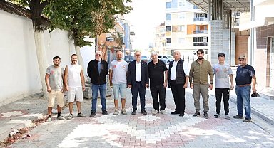 İncirliova'da yol çalışmaları hız kesmeden sürüyor