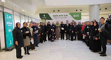 İnegöl Belediyesi'nden sıfır atık etkinliğinde örnek uygulama