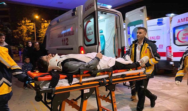 İnegöl'de otomobille motosiklet çarpıştı: 2 kardeş yaralandı