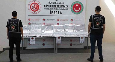 İpsala Sınır Kapısı'nda 65 kilo uyuşturucu ele geçirildi