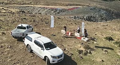İslahiye'de kınalı keklikler doğaya salındı