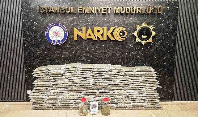 İstanbul ve Kocaeli'de uyuşturucu operasyonu: 100 kilo skunk maddesi ele geçirildi