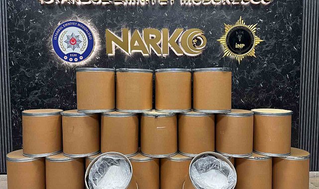 İstanbul'da 'kurye' kılığında uyuşturucu sevkiyatına büyük darbe