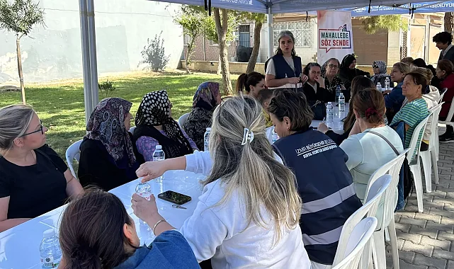 İzmir mahallelerinde 'Söz Sende'