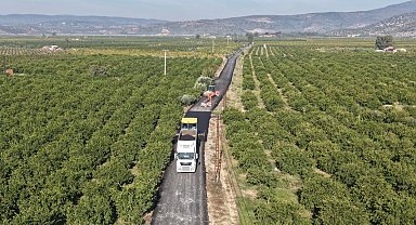 İzmir Selçuk'ta 15,5 kilometrelik yol yenileniyor