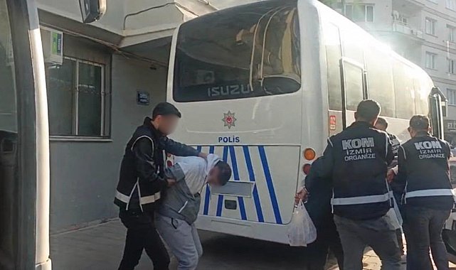İzmir'de 'Sercan Sayal' organize suç örgütüne darbe: Kundaklama şüphelisi 4 kişi tutuklandı