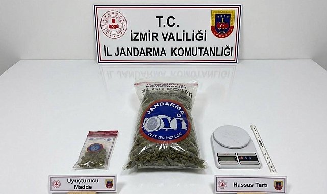 İzmir'de fabrikada uyuşturucu ticaretine jandarma operasyonu