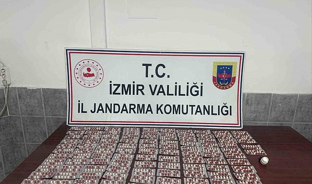 İzmir'de jandarmadan uyuşturucu operasyonu