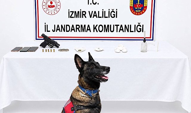 İzmir'de jandarmadan uyuşturucu operasyonu