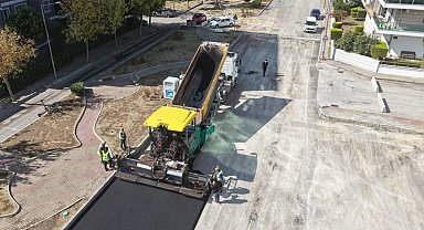 İzmir'de Ataşehir ve Harmandalı'da yollar yenileniyor