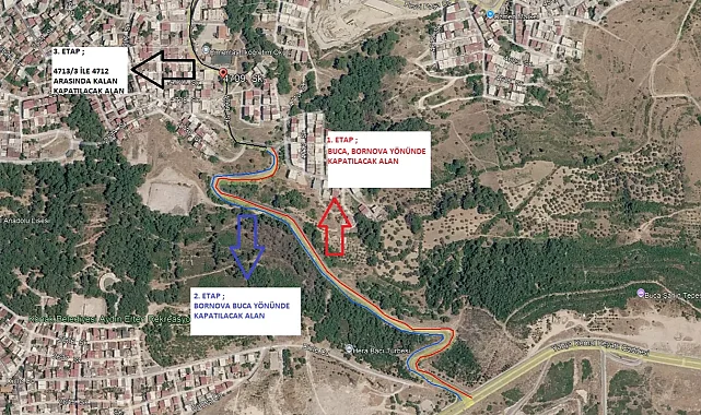 İzmir'de 'Şahin Tepesi' yolunda yenileme başlıyor