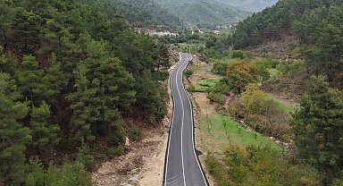 İzmir'in en uzak yolu yenilendi