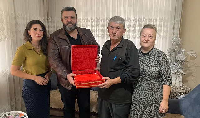 İzmit'ten gazilere vefa ziyaretleri sürüyor