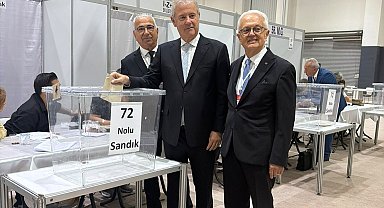 İZTO'da seçim heyecanı: İlk oyu Başkan Özgener kullandı