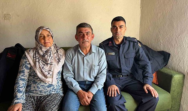 Jandarma gazileri yalnız bırakmadı