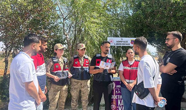 Jandarmadan 213 öğrenciye bilgilendirme faaliyeti