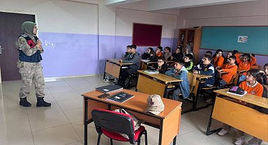 Jandarmadan 65 okul ve çevresinde güvenlik denetimi