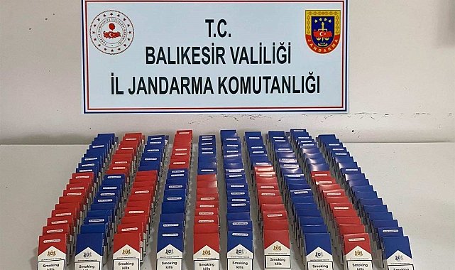 Jandarmadan kaçakçılık operasyonu