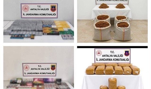 Kaçak tütün ve tütün mamulleri operasyonu