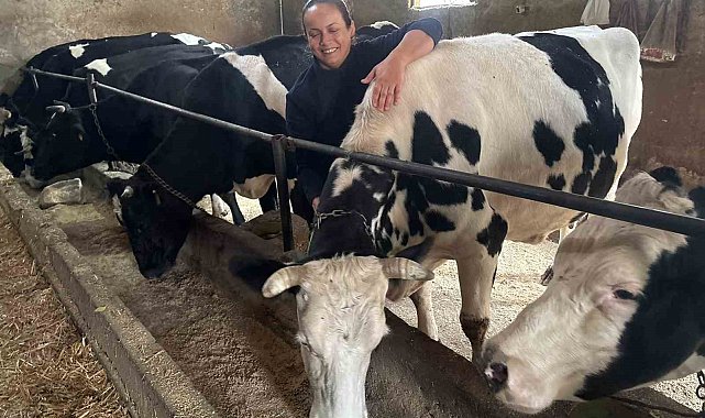 Kadın çiftçinin azmi devlet desteğiyle büyüdü: Edirne'de 5 hayvanla filizlenen umut, 30 hayvanla büyüdü