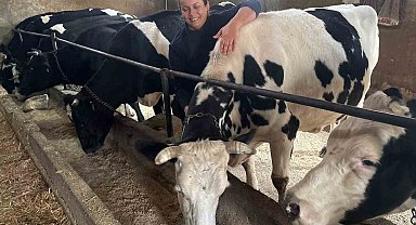 Kadın çiftçinin azmi devlet desteğiyle büyüdü: Edirne'de 5 hayvanla filizlenen umut, 30 hayvanla büyüdü