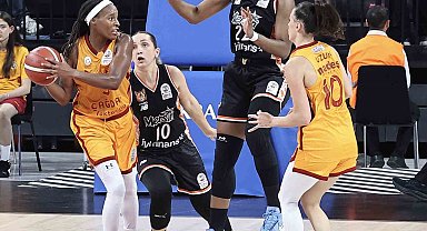 Kadınlar Basketbol Süper Ligi: Galatasaray: 85 - ÇBK Mersin: 62