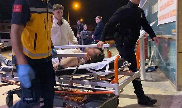 Kafeteryada ısıtıcı alev aldı: 1'i ağır 3 yaralı