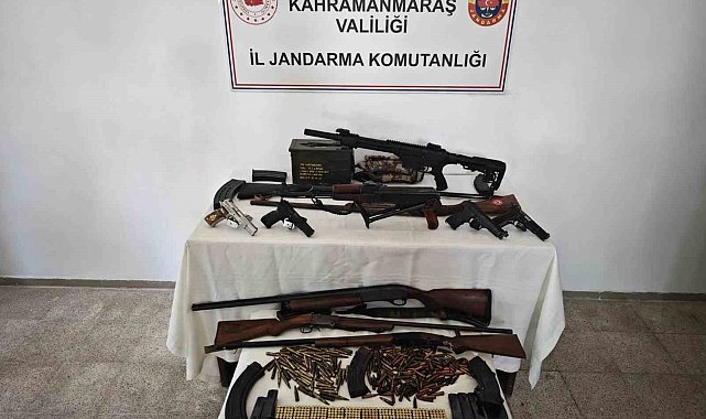Kahramanmaraş merkezli silah ticareti operasyonunda 3 şüpheli tutuklandı