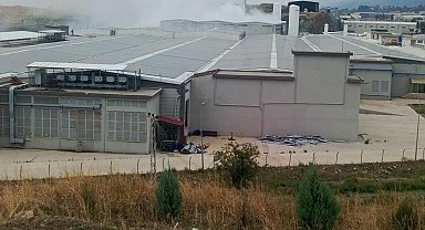 Kahramanmaraş'ta gaz dolum tesisindeki oksijen tankı patladı