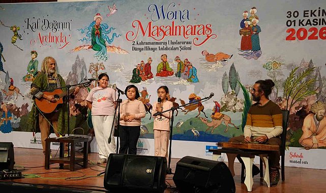 Kahramanmaraş'ta masallar dünyaya açıldı, uluslararası şölen başladı