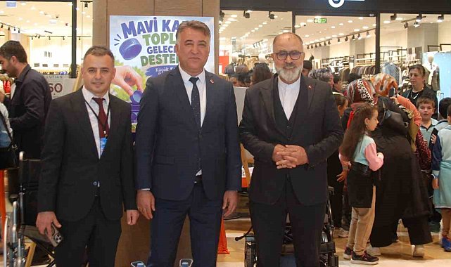 Kahramanmaraş'ta mavi kapaklarla 15 bin 700 engelli vatandaşa umut oldular