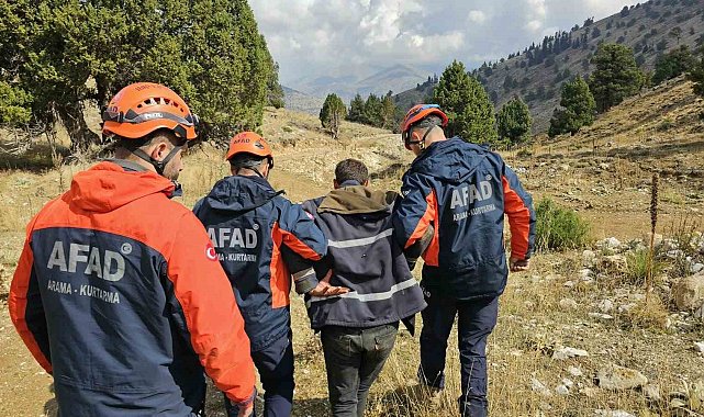 Kahramanmaraş'ta yaylada rahatsızlanan çoban kurtarıldı