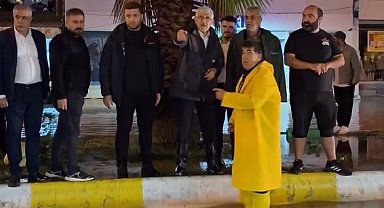 Kahta'da şiddetli sağanak hayatı olumsuz etkiledi