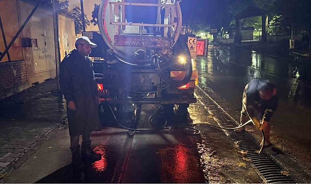 Kahta'da yağış seferberliği: Ekipler 724 sahada