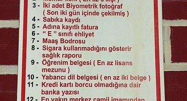 Kahvehanede veresiye için istenen 13 belge şaşırttı: KPSS'den imam yeterlilik belgesine